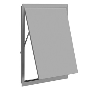 3JW 287272 VIM Structure 850x1045 Ouverture Panneau étanche sans bobine RAL9006 - Product Image 1