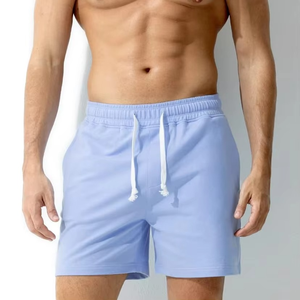 Achetez maintenant des shorts de sport pour hommes à séchage rapide, légers, respirants, avec taille élastique et cordon de serrage - Product Image 5