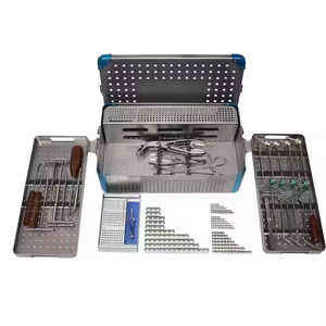 Ensemble d'instruments orthopédiques manuels en acier inoxydable faits à la main pour usage hospitalier, garantie 1 an, personnalisation OEM, poignée chirurgicale CE - Product Image 1