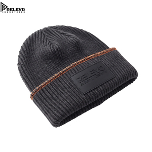 Gorro Táctico Cyberpunk, Gorro de Invierno Acrílico Resistente, Línea de Acento Neón, Etiqueta con Logotipo de Marca en Goma, Unisex para Adultos, Ajuste Cómodo - Product Image 2