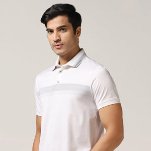 Camiseta Polo Unisex con Logotipo Personalizado, Color Sólido, Transpirable, con Decoración Bordada para Hombre y Mujer, Gran Venta - Product Image 3