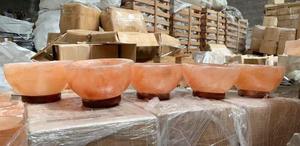Lámpara de Sal del Himalaya con Bolas de Masaje, Regulable, de Sal Rosa Natural, para Relajación, Oficina, Dormitorio, Decoración y Bienestar - Product Image 3