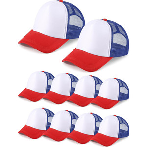 Wholesale Premium Foam Trucker <b>Hat</b> 5 Panel Mesh with Custom Professional Embroidery Logo High Quality Fashion Style - Product Image 2