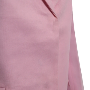 Blazer de la Hermandad Alpha Pink para Mujer, 100% Poliéster, Cierre de Cremallera, Doble Ribete, Chaqueta Formal Griega para Negocios, Impermeable, Envío Inmediato, Escolar - Product Image 4