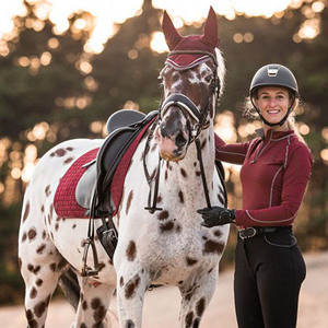 Ropa Ecuestre Transpirable de Alta Calidad para Mujer, Fabricada en India, Camiseta de Compresión Horsekraft para Montar a Caballo - Product Image 5