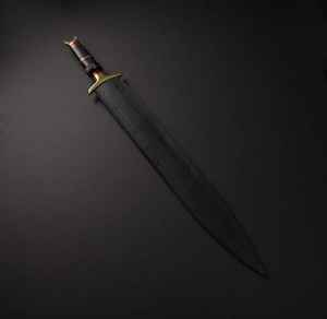 Épées personnalisées OEM en gros, de haute qualité, faites à la main, en acier Damas de qualité industrielle, style Viking, pour le camping en extérieur, avec fourreau d'épée antique - Product Image 6