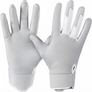 Gants de frappeurs à motif squelette blanc, rembourrés, en tissu tricoté, ambidextres, pour l'entraînement, unisexe, adultes - Product Image 6