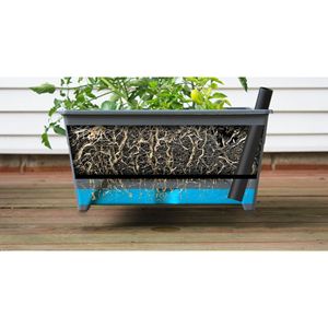 Bac à fleurs auto-arrosant pour patios et espaces intérieurs - Product Image 3