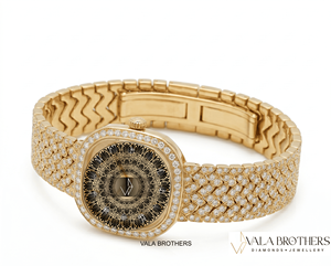Montre pour femme Tiffanyy Co. avec boîtier carré en diamant, acier inoxydable, 25 mm, quartz analogique, luxe, sport, cristal, alliage antique, bracelet de 20 mm - Product Image 2