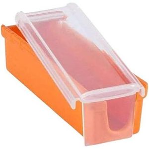 Contenitore per Burro in Silicone Arancione con Coperchio Adatto al Microonde e Lama Integrata Senza BPA, Mantiene il Burro Fresco e Accessibile - Product Image 2