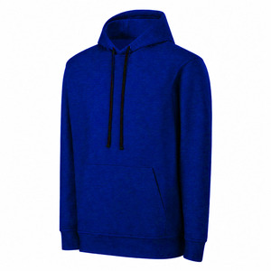 Sudadera con Capucha de Forro Polar para Hombre, Diseño Nuevo de Alta Calidad, Color Sólido, Informal, Cómoda, Transpirable, de Poliéster - Product Image 2