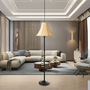 Lampe sur pied LED moderne en métal avec abat-jour coloré, design minimaliste, installation facile pour usage professionnel – Offre Spéciale - Product Image 6