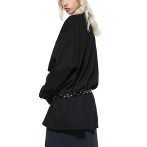 เสื้อสเวตเชิ้ตแขนยาวผ้าคอตตอนหนา 380GSM คุณภาพพรีเมียม แบบสองชั้น รับสั่งทำพิมพ์โลโก้ - Product Image 3