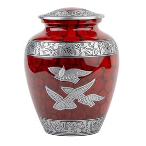 Mini urne funéraire en métal de style américain pour cendres de crémation, avec construction durable, fermeture sécurisée et design élégant pour commémoration. - Product Image 6