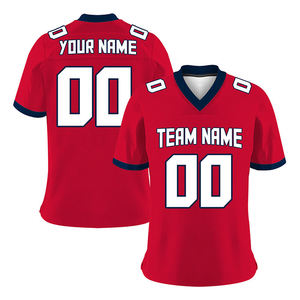 Camiseta de Fútbol de Verano para Hombre de Alta Calidad, Estilo Holgado, Jersey de Fútbol Americano, Camiseta Oversize de Malla con Hombros Caídos - Product Image 2