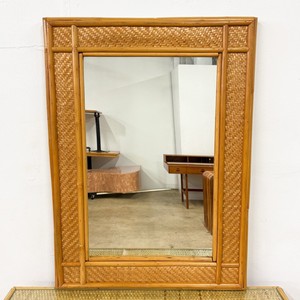 Luxury design rattan <b>mirror</b> hand-<b>crafted</b> <b>mirrors</b> producer supply best quality home accessory - Product Image 4