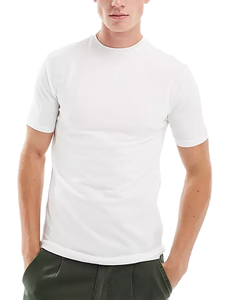 เสื้อยืดคอกลมแขนสั้นผ้าฝ้ายหนา 180 กรัม ทรงปกติสำหรับผู้ชาย สีพื้น สไตล์สตรีทแวร์ พิมพ์ลายลำลอง สำหรับฤดูร้อน ขายส่ง - Product Image 6
