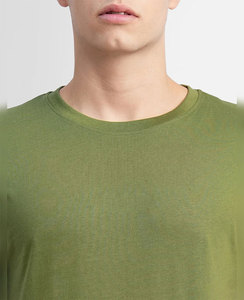 Wholesale High Quality Breathable Cotton Oversized T-<b>shirt</b> Men Heavy Weight Blank Plain Mne's Tshirt Printing t <b>Shirt</b> Customized - Product Image 5