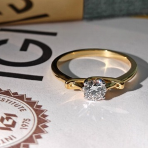 Anillo de Compromiso con Diamante Cultivado en Laboratorio de 2.0 Quilates, Certificado por IGI, para Mujer, Oro de 14K/18K, Joyería de Lujo para Boda, Regalo - Product Image 1