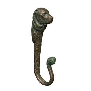 Gancho de Pared Metálico Resistente con Cabeza de Búfalo Antigua, Escultura Decorativa Vintage de Animal, Colgador para Abrigos, Sombreros y Toallas para Bar - Product Image 2