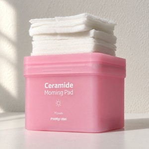 แผ่นโทนเนอร์ Reply Me Ceramide Morning Pad 70 แผ่น แผ่นโทนเนอร์เกาหลีสำหรับผิวหน้า/แผ่นกระชับรูขุมขน แผ่นโทนเนอร์ Snidin แผ่นโทนเนอร์ Quia - Product Image 5