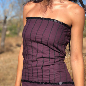 Vestido Maxi Bohemio de Algodón con Diseño Asimétrico Estilo Flamenco para Mujer, Ideal para Festivales, Playa y Fiestas de Verano 2026 - Product Image 3