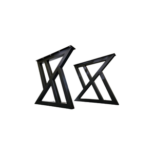 Pieds de table en métal robustes pour table à manger, table de bar, bureau – Pieds de table en acier, cadre de table – Prix abordable - Product Image 1