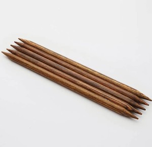 Agujas de Tejer de Madera Suave de Primera Calidad, Doble Punta, Acabado Liso, 15 cm de Largo, 3 mm de Grosor, para Tejer a Mano Calcetines y Guantes - Product Image 5