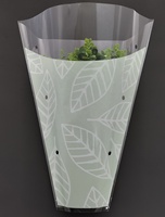 Bolsas de Plástico Biodegradables Premium CPP OPP con Impresión de Logotipo Personalizado para Ramos de Flores, Envoltorios Impermeables para Plantas