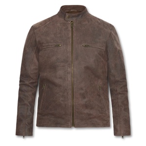 Chaqueta de Cuero para Hombre, Chaqueta de Moda Urbana Premium, Prenda Exterior de Cuero Suave de Alta Calidad, Colección de Invierno, Chaqueta Duradera y Cómoda - Product Image 5