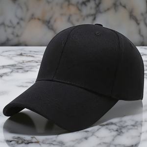 Classic Custom Logo Sporty Waterproof Breathable 100% Cotton Unisex <b>Baseball</b> <b>Caps</b> Adjustable Solid Color Outdoor Hats - Product Image 2