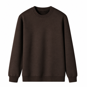 Sweat-shirt à col rond en gros, prix d'usine, sweat-shirt surdimensionné personnalisé pour les marques, faible MOQ, livraison - Product Image 6