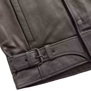 Chaleco de Cuero Genuino Personalizado para Motociclismo, Modelo 2026, a la Moda, Resistente al Viento, Tallas Grandes, Hecho en Pakistán - Product Image 2