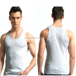 Débardeur de sport confortable pour homme, vêtements de sport, prix bas, grande taille, respirant, en stock - Product Image 3