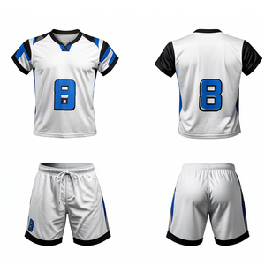 Uniforme de Lacrosse Sublimado Personalizado al Por Mayor, Conjunto de Uniforme Deportivo de Lacrosse Premium con Tela Elástica - Product Image 1
