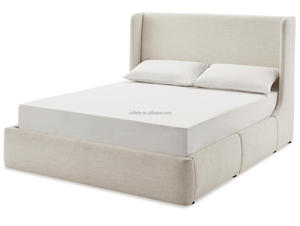 FERLY Luxury Platform Storage <strong>Bed</strong> Modern Fabric Upholstered <strong>Bed</strong> Frame with Large <strong>Under</strong> <strong>Bed</strong> <strong>Drawers</strong> for Bedroom - Product Image 2
