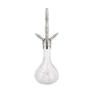 Stylish Glass <b>Hookah</b> For Modern Room Decoration And Eye Catching Table Accent With Elegant Build - Product Image 5