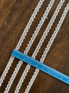 Elegante borde de encaje de algodón adecuado para vestidos, ribetes de dupatta y prendas de diseñador. - Product Image 3