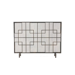 Nuevo diseño de alta gama: Protector de chimenea metálico decorativo para el hogar, de hierro forjado, hecho a mano, con diseño antiguo, para la seguridad del bebé. - Product Image 6