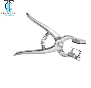 Pince à tatouer vétérinaire en acier inoxydable pour le marquage des animaux d'élevage TARIQ CRAFTED INDUSTRIES - Product Image 6