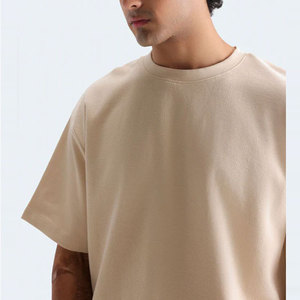 T-shirt décontracté en coton mélangé respirant et à séchage rapide, design personnalisé grande taille, mode estivale streetwear - Product Image 5