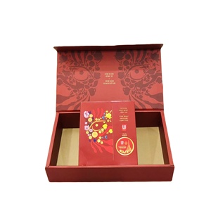 Modern Luxury Self-Erecting Recycled Materials Food/Cake <b>Packaging</b> Glossy Lamination Finish Embossing Magnetic Closure Rectangle - Product Image 1
