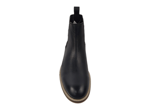 Botas Chelsea Dlords para Hombre, Negras, de Piel de Oveja, Punta Redonda, Elásticas, Sin Cordones, Transpirables, con Suela de TPR, Estilo Otoñal, Modelo Grant - Product Image 5