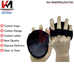 Weightlifting Grip Pad Men Women Gym Anti Slip Deadlift Training Grip Pads OEM Supplier - Product Image 6