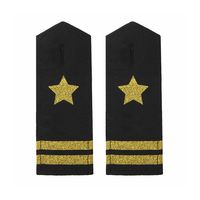 Épaulettes d'uniforme de pilote de qualité supérieure, design personnalisé, MAXPRO INTERNATIONAL, sans sangle, fabriquées au Pakistan