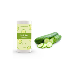 Aromasong Int. Sels de bain naturels de la Mer Morte fabriqués aux États-Unis, en shaker, eucalyptus, bambou, nourrissant pour le corps, pour adultes - Product Image 1