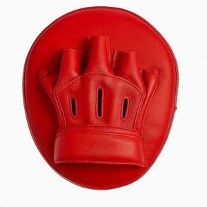 Guantes de Boxeo Personalizados de Alta Calidad, Hechos a Medida, de Cuero Genuino, Duraderos, Color Rojo - Product Image 3