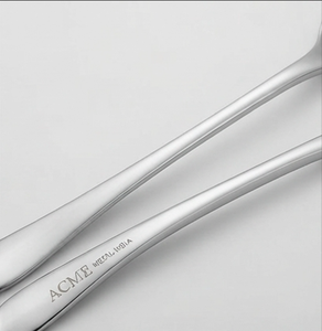 Royal Quality Stainless Steel Signature Salad <b>Server</b> With Glossy Silver Polished Kitchenware For Household Restaurants Cafe - Product Image 3