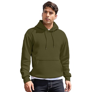 Sweat-shirts à capuche pour hommes de haute qualité avec logo imprimé personnalisé, sweat-shirts lourds personnalisés en coton 100% délavé à l'acide, sweat-shirts pour hommes délavés - Product Image 2