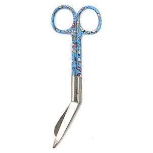 Tijeras para Vendajes Samroz Medical Lister, Set de Instrumentos Quirúrgicos para Enfermería y Primeros Auxilios, 13cm, Manuales, Acero Inoxidable, Plateadas - Product Image 4